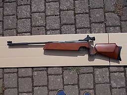 Achtung Sammler schönes Feinwerkbau 300 S Seitenspanner Match Luftgewehr mit F-Zeichen no 98 teile
