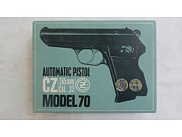Pistole Fabrikat CZ Model (Vzor) 70 Kal. 7,65 ungebraucht neuwertig