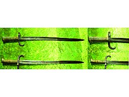 Bayern M1869 Bajonett für Werder Gewehr