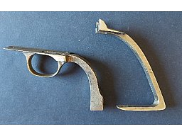 Messingrahmen, Revolvergriff, Resatzteil