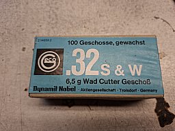 100 Geschosse 32 Wadcutter
