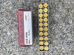 170 Hülsen: .308 Win, zum Wiederladen