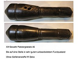 Seltene XX Gewehr Panzergranate 46,,,, Deko