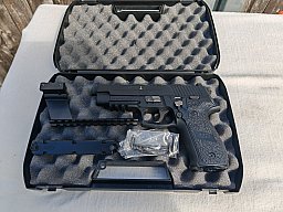 Sig Sauer P226 CO2-Pistole 4.5mm Diabolo | RARITÄT: Made in Japan | Vollmetall Blowback | Koffer