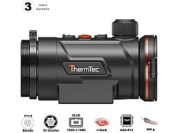Hunt 650 Pro innovatives Wärmebild-Vorsatzgerät von ThermTec / NETD 15mK / Austauschbarer Akku / HD-