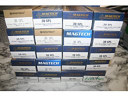 1000 Messinghülsen 38 Special Magtech einmal verschossen