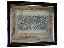 Altes Reservistenbild Ulanen-Regiment Nr. 15 von 1890