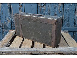 1914 - 1918 WKI | Deutscher Patronenkasten / Gurtkasten für MG 08 und MG 08/15 im Originalzustand !