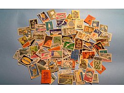 Sammlung Streichholzschachteletiketten