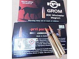 .300WinMag/170 grs. Grom PPU A-377# 20 stk.