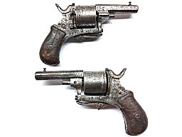 Taschenrevolver System Gasser Belegstück