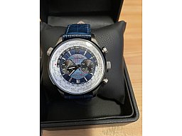 Herren Armbanduhr Chrongraph Weltzeituhr