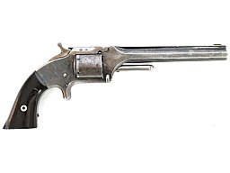 Revolver Smith & Wesson Modell No.2 1861 Old Army, Kaliber .32 Rimfire Long, Originalzustand, 1863