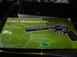 Dan Wesson 8 Zoll CO2 Revolver 4,5 mm BB schwarz