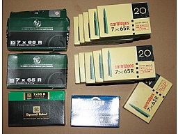 300 St. Patronen Kal. 7x65R -RWS, PPU und Sellier&Bellot S&B-