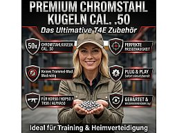 50x | Munition HDR50 & HDP50 & TR50 Cal.50 Stahlkugeln