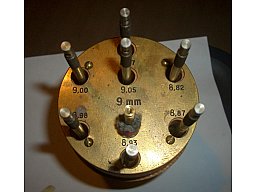 SELTEN Laufmaß Messlehren 9mm Luger/Parabellum von der schwedische Armee SELTEN
