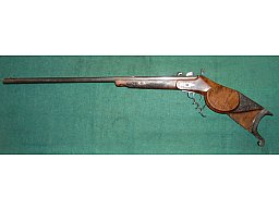 historische Perkussions Büchse F.Jester Innsbruck ca 1880