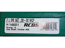 30-30 WCF RCBS Langwaffenmatrizensatz Full Length Rifle 2-Die-Set