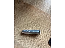 Pufferpatrone Alu, Kaliber 5,6 × 52 R