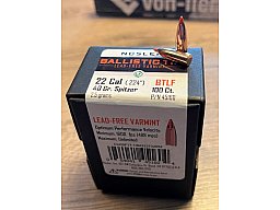 360 Geschosse Nosler .22 .224" 40gr Ballistic Tip Bleifrei