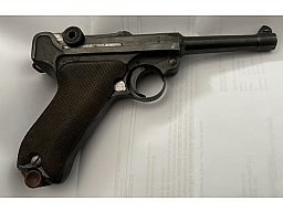 Pistole 08 Erfurt 1918 im cal.9 mm Para