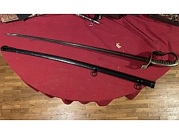 Bayern Säbel M 55 Klinge mit Ludwig Monogramm
