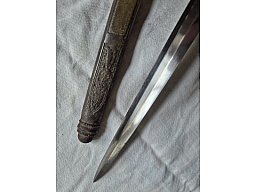 Ersatzteile - Heeresoffiziersdolch Klinge Dolchklinge Parierstange Knauf Dolchscheide Hersteller WKC