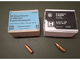 RWS H-Mantel Geschosse .323/8mmS