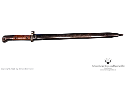 Bajonett, Gewehr 98/38, VZ-23, sehr guter Zustand.