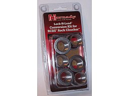 Hornady Lock-N-Load Press Bushing Kit für RCBS Rock Chucker m. 6 Bushing + 1 Gewinde-Adapter #044098