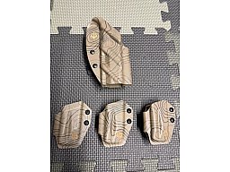 Black Trident LOKI Holster und Magazintaschen für Walther PDP Steelframe