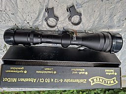 Walther Zielfernrohr 4-12 x 50 CI / Absehen MilDot.