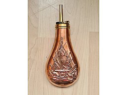 Pulverflasche aus Messing