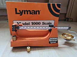Pulverwaage Lyman Model 1000 Scale neu