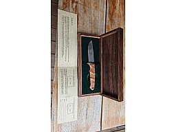 Böker Damast Integralmesser – Limitierte Edition 999 Stück – Nr. 515 – Thuya – Top Zustand