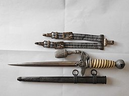 Luftwaffenoffiziersdolch,vonAlcoso,Portepee, Gehänge