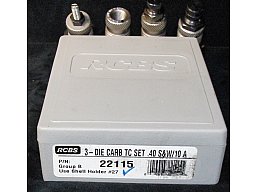 RCBS Matrizensatz .40 S&W/10A 4 Teilig