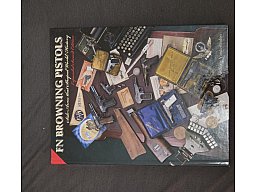 Buch "FN Browning Pistols" von Anthony Vanderlinden, signierte Ausgabe