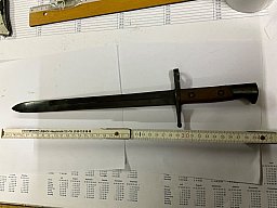 Altes Bajonett mit Parierstange, Italien, Carcano, ohne Scheide