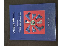 Buch "Unique Pistols" von Robert L. Adair Jr. signierte Ausgabe