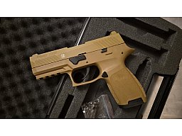 Sig Sauer Schreckschuss Pistole P320 FDE - 9mm P.A.K.
