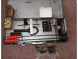 Bolzenschussgerät mit 3 Rohren DDR komplett mit Zubehör