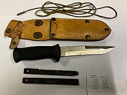 Messer, Fallschirmjäger, mit Säge und Feile Herkunftsland???