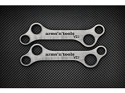 2x Arms’n’Tools V2.1 Multitool-Schlüssel kompatibel mit Leatherman Tools