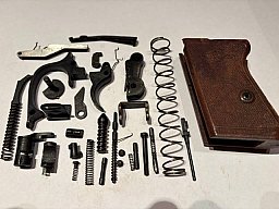 Ab jetzt gibt es sie wieder: Orig. kompletter Ersatzteilset Pistole Walther PPk Manurhin, Kal. 7,65