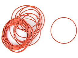 PARD 007 O-Ring rot (3 Stück) für Bajonettverschluss + RUSAN-Adapter