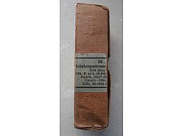 Wehrmacht Päckchen 9 mm Pistolenpatronen 08 m E dou