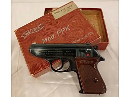 Pistole Walther PPK Ulm Donau Duraluminium Dural Kal. 7,65mm nicht Mauser Hsc PPK P38 P08