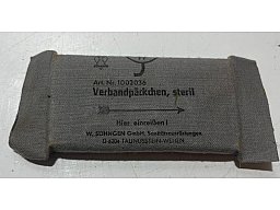 Verbandpäckchen Bundeswehr 70er Jahre